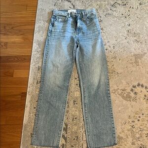 SLVRLAKE Blue Straight Jeans